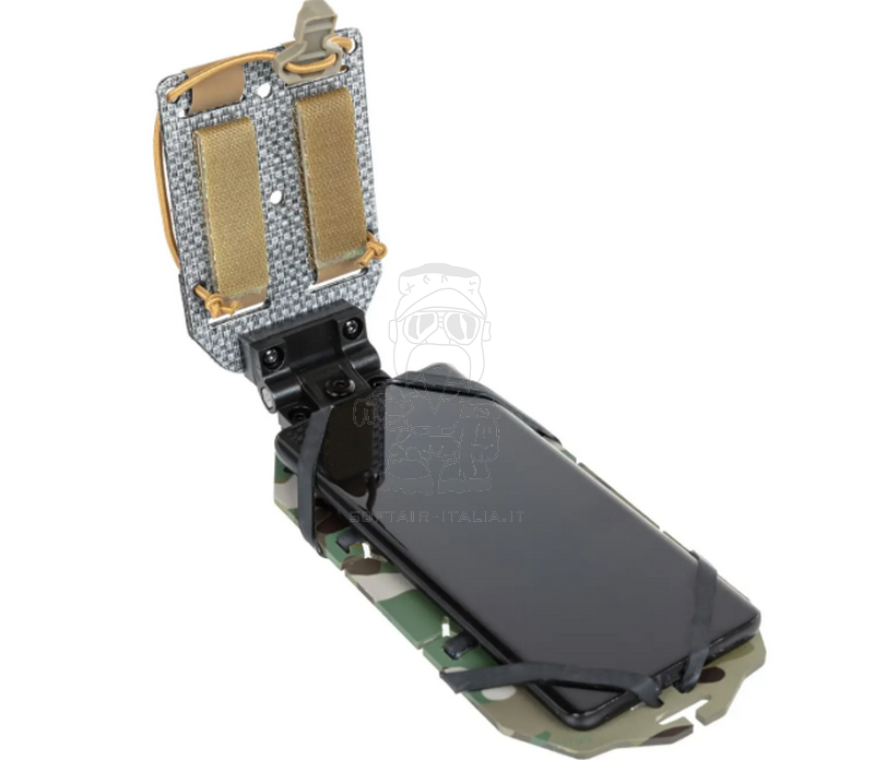 MOLLE Porta Cellulare Girevole Swivel Phone Holder MC Multicam 165 x 90mm. by Wosport