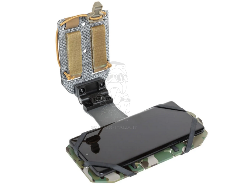MOLLE Porta Cellulare Girevole Swivel Phone Holder MC Multicam 165 x 90mm. by Wosport