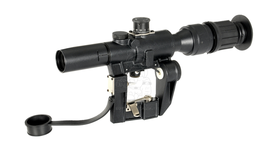 SVD - SVU PSO-1 4x24 Type Dragunov - AK Scope Ottica Dedicata by UFC > S&T