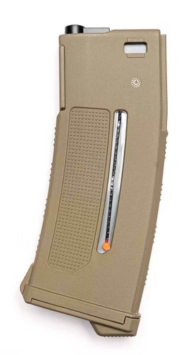PTS EPM1-RX EP Series M4 Enhanced 250bb Polymer AEG Magazine 1-RX Tan Version Caricatore Monofilare by PTS