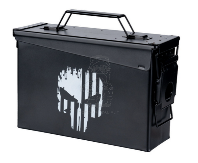 Punisher Ammo Box Cal. 30mm. Cassetta Munizioni in Metallo