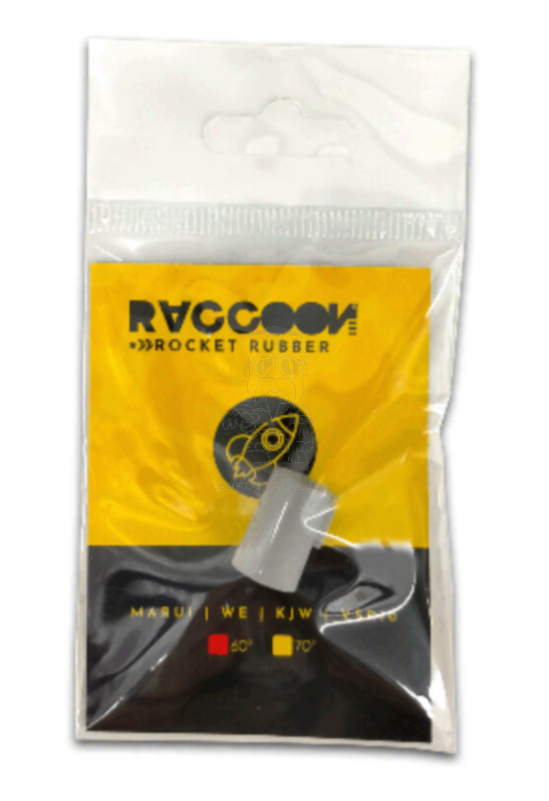 Raccoon Rocket Hop Up Rubber 60° GBB Pistol & Spring Bolt Action Rifles Gommino Hop Up by Raccoon