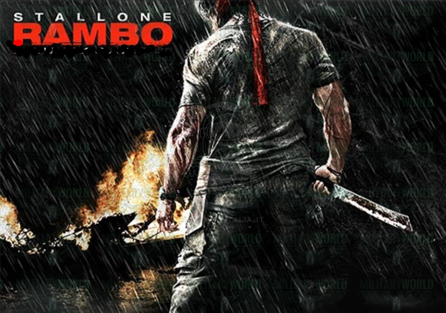 Rambo IV Machete - Knife Coltello Survival da Collezione