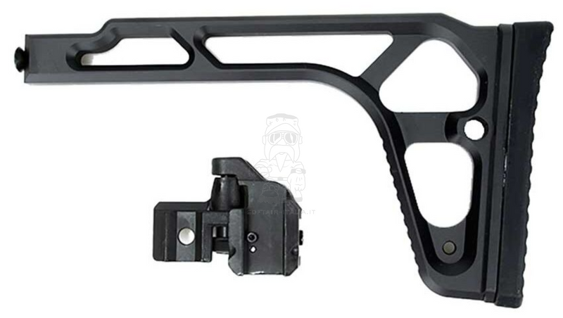 Rattler MCX - MPX Metal  Folding Stock Calcio Pieghevole by 5KU