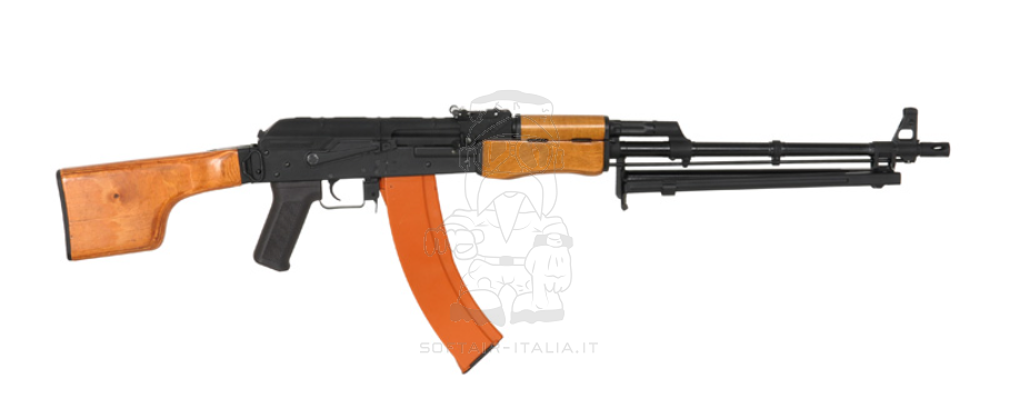 RPK Full Wood & Steel Body Folding Stock AEG Version by Cyma