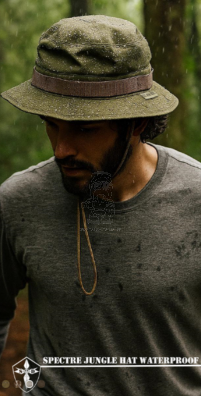 S.O.D. Gear Spectre Boonie Jungle Hat MC Multicam Waterproof by S.O.D. Gear