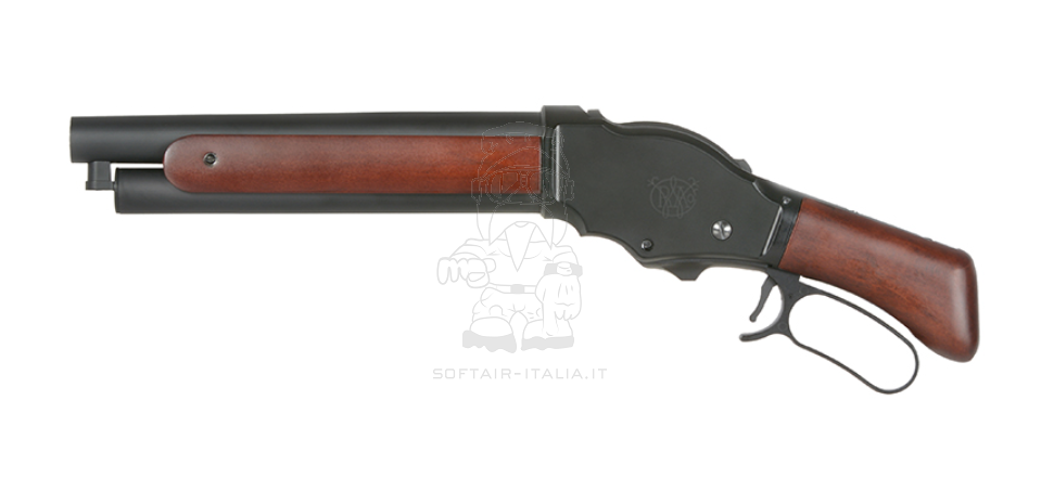 S&T M1870 "Mare's Leg" Lever Action Gas Power Shotgun Full Wood & Metal by S&T