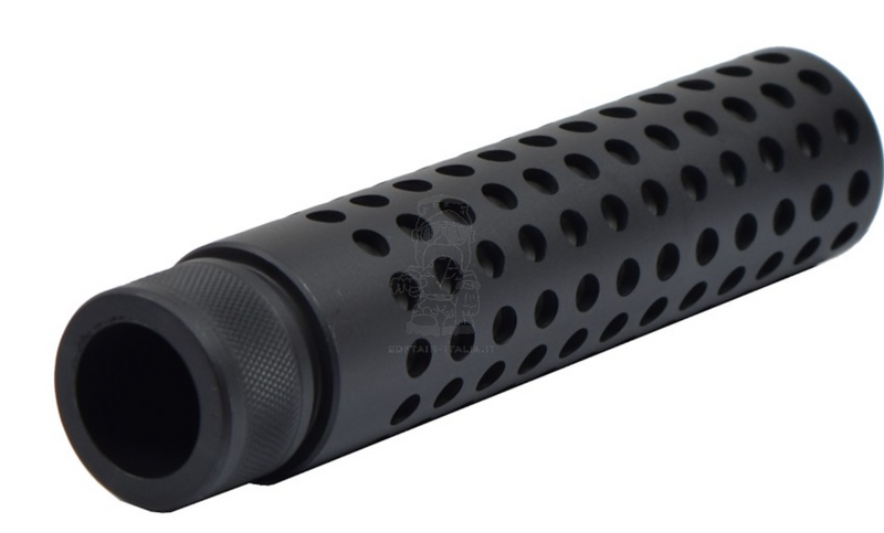 Silenziatore Airsoft Silencer 14mm. CCW - DX 143 x 32mm. by Js-Tactical