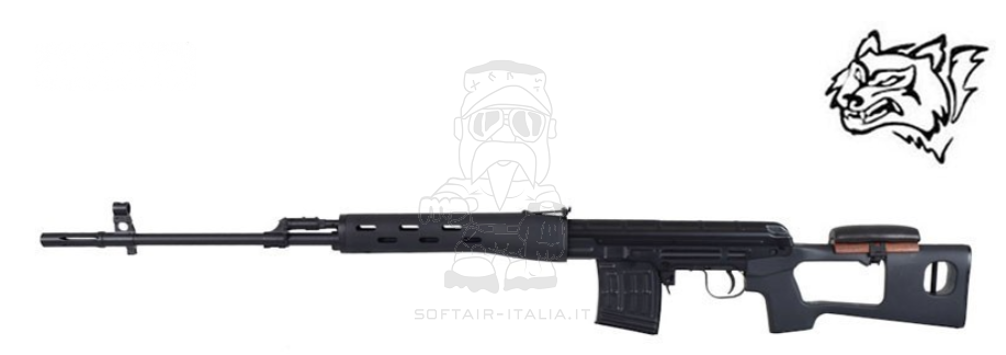 Snow Wolf SVD Spring Bolt Action Sniper Rifle by Snow Wolf