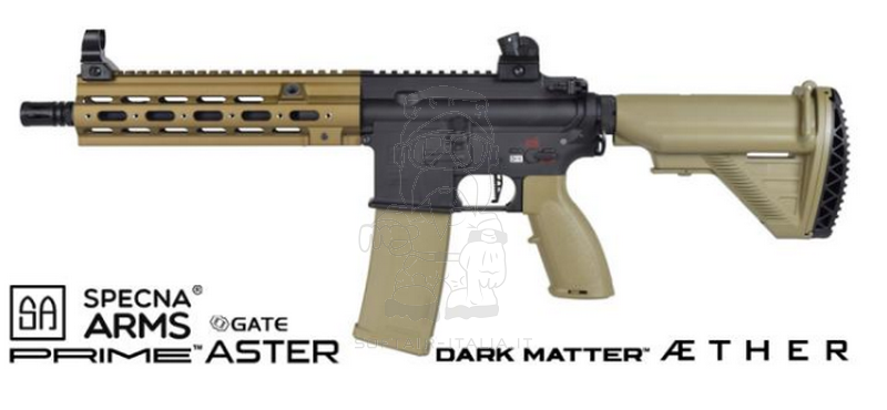 Specna Arms 416 SMR 10,5" Chaos Bronze - Tan - Black SA-PH24 PRIME™ Aster II ETU w. Brushless Motor by Specna Arms