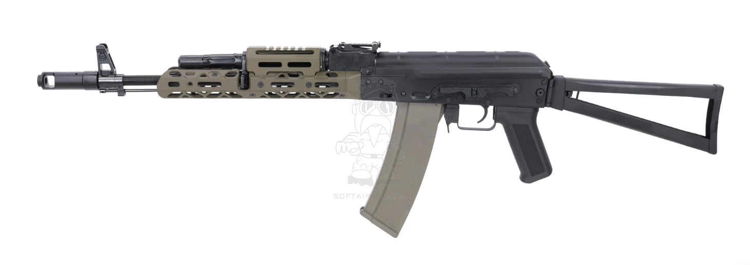 Specna Arms AK-74s x KPYK SA-PJ13 Prime™ Aster ETU BLDC™ Half OD Olive Drab Version by Specna Arms