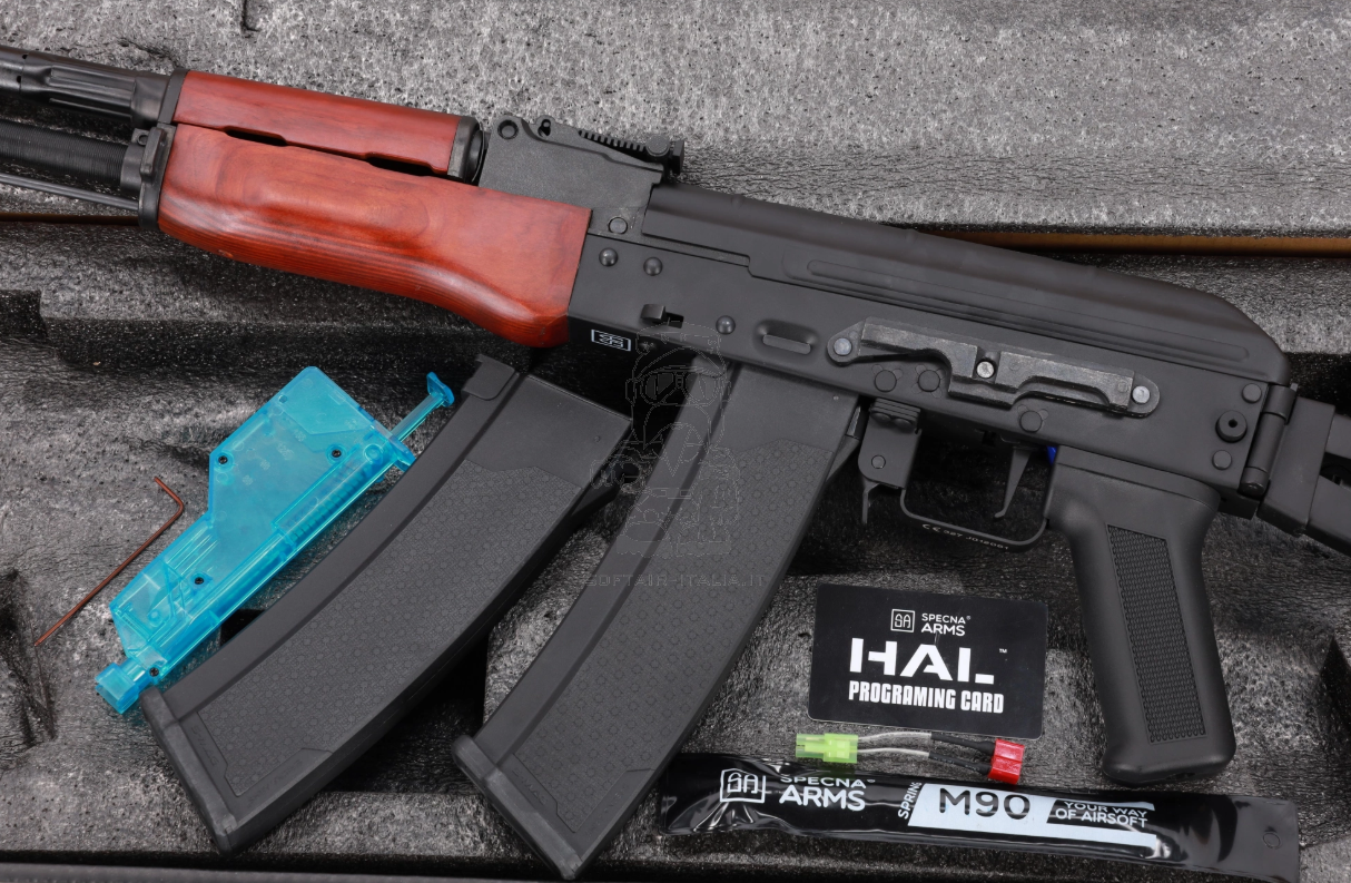 Specna Arms AK SA-J04 EDGE™ HAL™ ETU Airsoft Carbine with Magnus TDC Top Down Center Chamber by Specna Arms