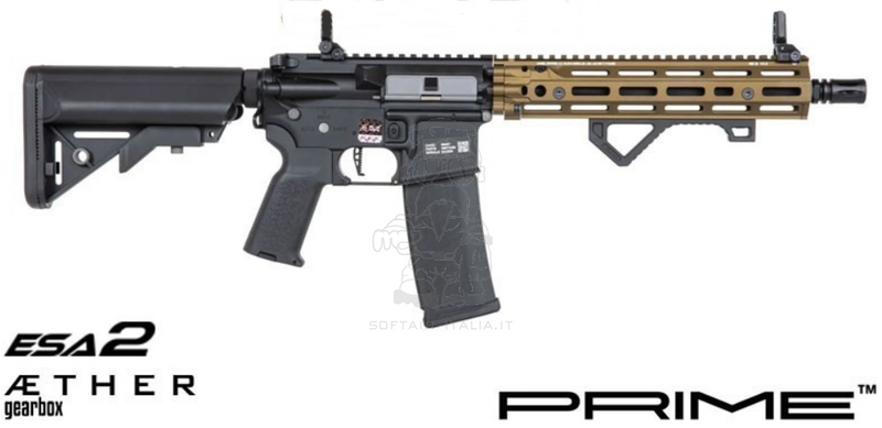 Specna Arms MK18 Daniel Defense 10.5" Brushless Motor SA-P27 Prime Aster II ETU Chaos Bronze AEG by Specna Arms