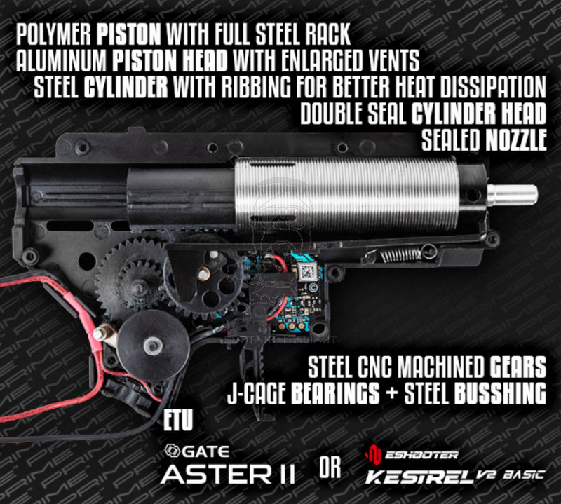 Specna Arms MK18 Daniel Defense® 12.5" Brushless Motor SA-P28 Prime™ Aster II ETU AEG by Specna Arms