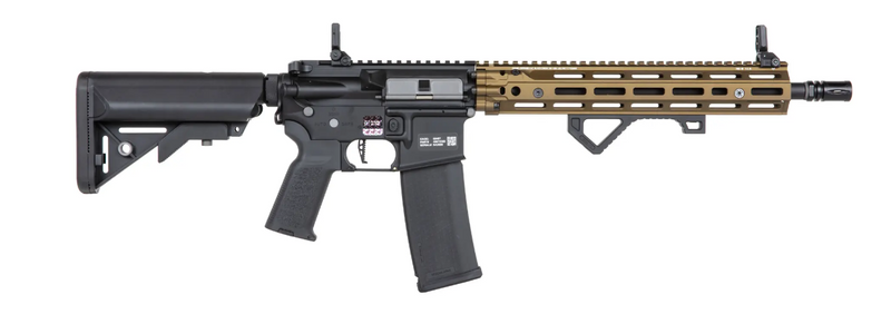 Specna Arms Daniel Defense® RIS 3 MK18-12.5inch SA-P28 Prime™ Aster II ETU Chaos Bronze Black Dual Color Black Creek AEG with Brushless Motor by Specna Arms