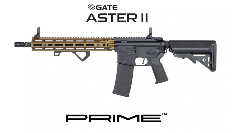 Specna Arms Daniel Defense® RIS 3 MK18-12.5inch SA-P28 Prime™ Aster II ETU Chaos Bronze Black Dual Color Black Creek AEG with Brushless Motor by Specna Arms