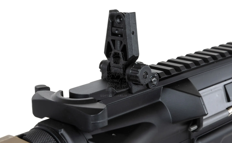 Specna Arms M4 RRA Rock River Arms KeyMod SA-P07 Prime™ Hal™ Etu  Half Tan Dual Color AEG by Specna Arms