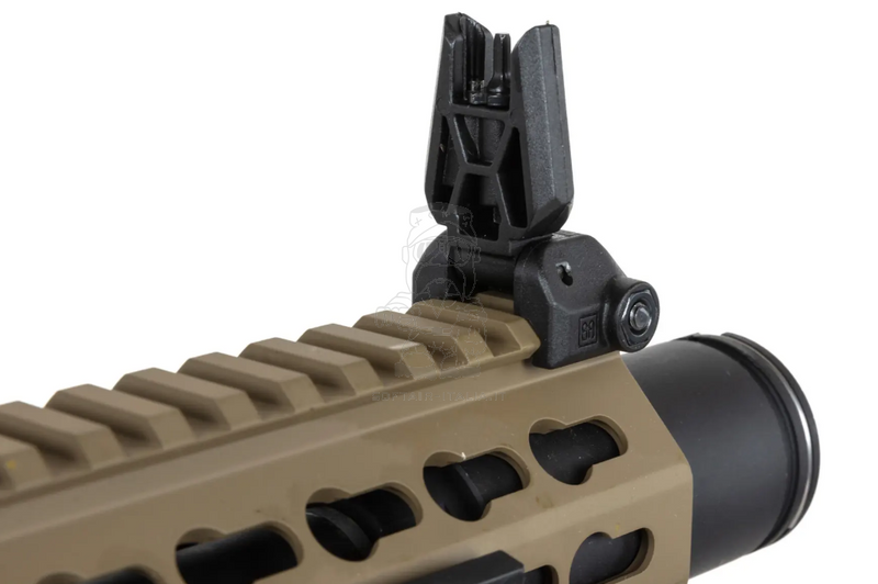 Specna Arms M4 RRA Rock River Arms KeyMod SA-P07 Prime™ Hal™ Etu  Half Tan Dual Color AEG by Specna Arms