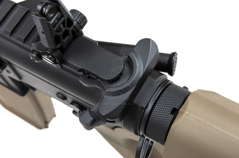 Specna Arms M4 RRA Rock River Arms KeyMod SA-P07 Prime™ Hal™ Etu  Half Tan Dual Color AEG by Specna Arms