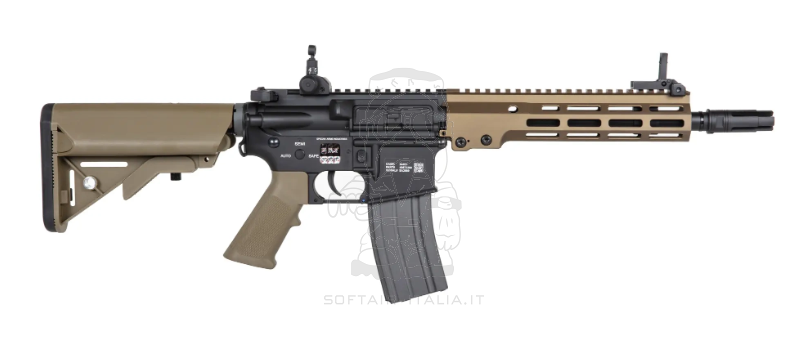Specna Arms M4 SA-A33 ONE™ Kestrel™ ETU Brushless Motor AEG Chaos Bronze - Black Dual Color Version by Specna Arms