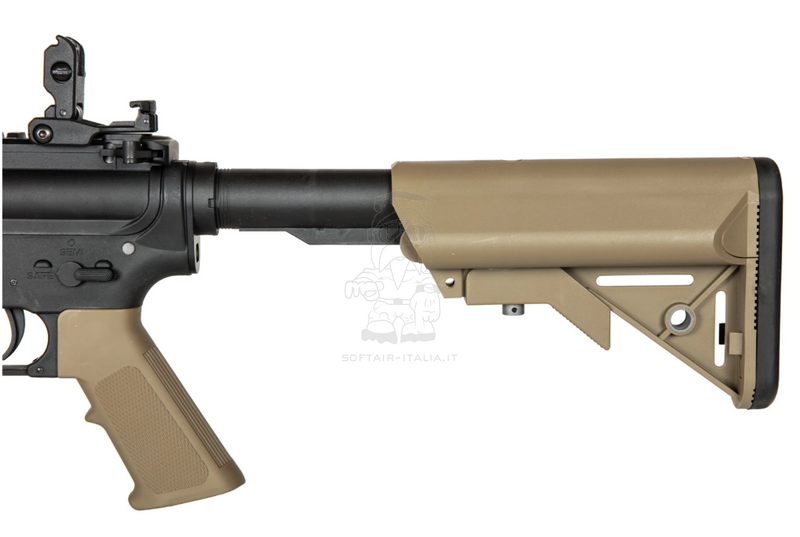 Specna Arms M4 SA-F01 FLEX GATE X-ASR Dual Tone Black - Tan AEG by Specna Arms