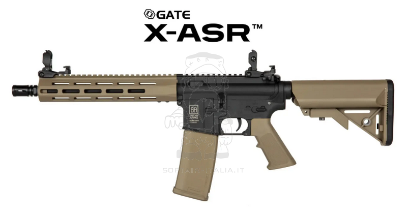 Specna Arms M4 SA-F03 Flex Gate X-ASR Dual Tone Half Tan AEG by Specna Arms
