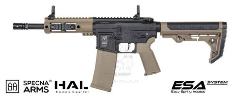Specna Arms M4 SA-F04-RL FLEX™ HAL ETU™ M-Lok Half Tan Airsoft AEG by Specna Arms