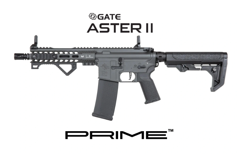 Specna Arms  RRA SA-P17  Rock River Arms Prime™ Light Ops Stock Aster II ETU Grey Version w. Brushless Motor by Specna Arms