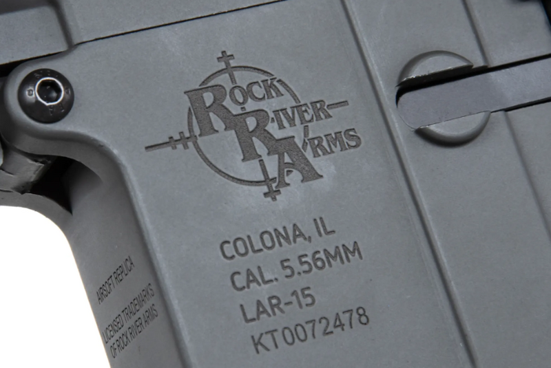 Specna Arms  RRA SA-P17  Rock River Arms Prime™ Light Ops Stock Aster II ETU Grey Version w. Brushless Motor by Specna Arms
