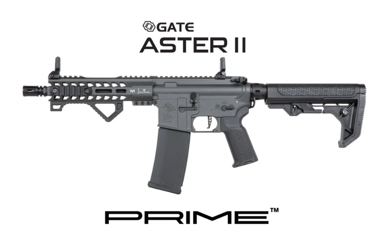 Specna Arms  RRA SA-P17  Rock River Arms Prime™ Light Ops Stock Aster II ETU Grey Version w. Brushless Motor by Specna Arms