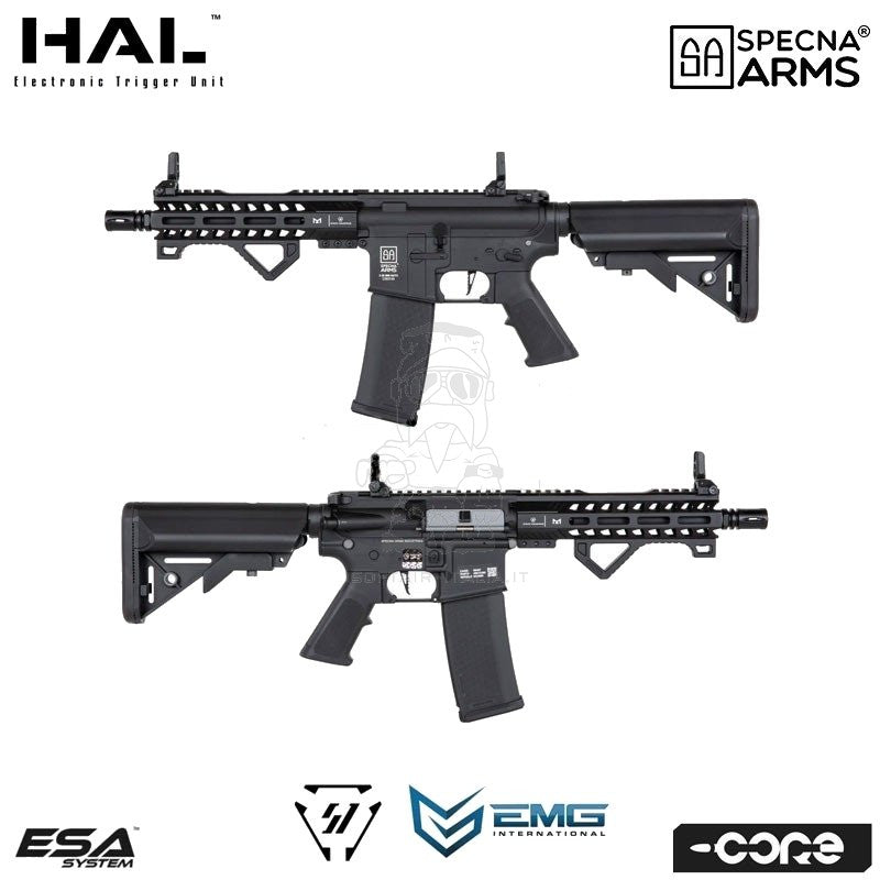 Specna Arms® SA-C17 Core HAL ETU™ Strike IND. BLACK Core™ M4 Li-Po Ready AEG by Specna Arms®