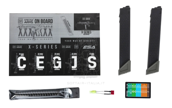 Specna Arms SA-FX01 FLEX™ BLDC™ HAL ETU Gen.2 OD Version SMG 9mm Submachine Gun AEG by Specna Arms