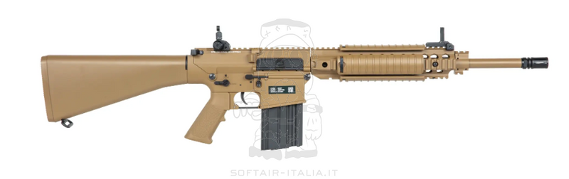 Specna Arms SR25 DMR MK11 MOD 0 SA-E37 Edge™ ETU Kestrel™ Tan Rifle by Specna Arms