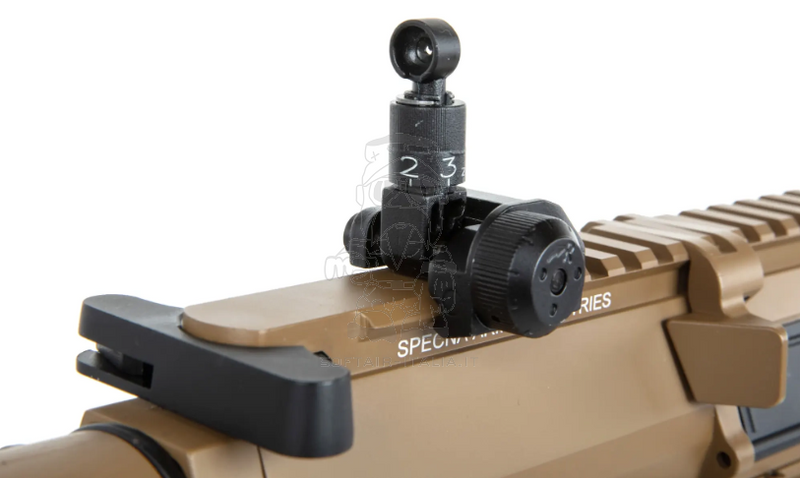 Specna Arms SR25 DMR MK11 MOD 0 SA-E37 Edge™ ETU Kestrel™ Tan Rifle by Specna Arms