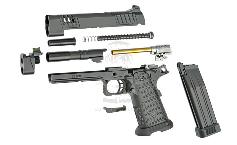 STACCATO FireArms - EMG - Army Armament R618 STACCATO 2011 XC GBB Gas Blow Back Pistol by Army Armament