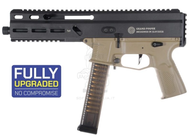 Stribog GP Grand Power S10A3 M-LOK Charlie Eagle ETU Electronic Control Unit Dual Color Black - Tan Version by Delta Armory
