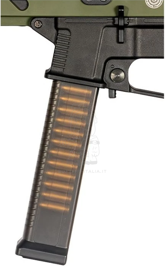 Stribog GP S10A3 Transparent 120bb Mid Cap Magazine Caricatore by Delta Armory