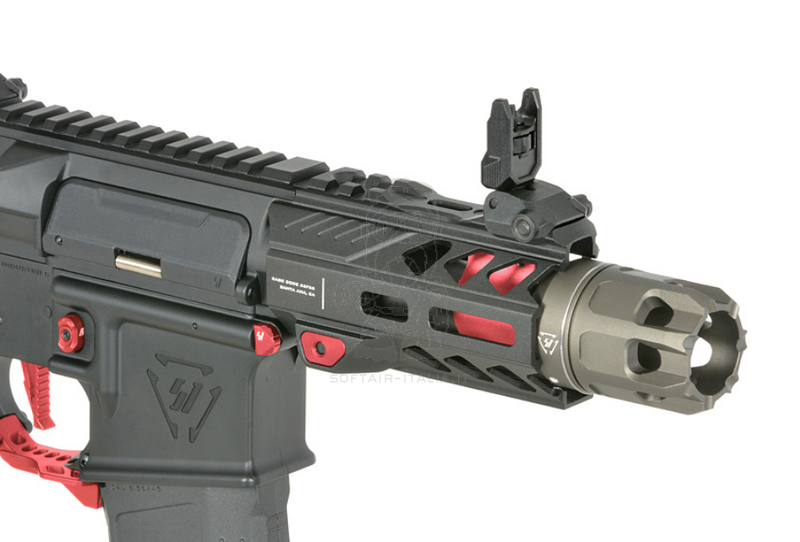 Strike Ind. & EMG Red Riders Competition 4" PDW Eshooter ETU V2 Mosfet Airsoft Replica by Cyma Platinum > Strike Industries