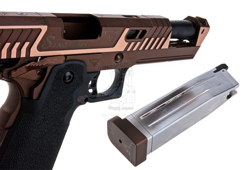 SV0130 Sand Viper Taran Tactical - EMG - AW Custom Semi & Full Auto GBB 9x19 John Wick 4 Airsoft Pistol