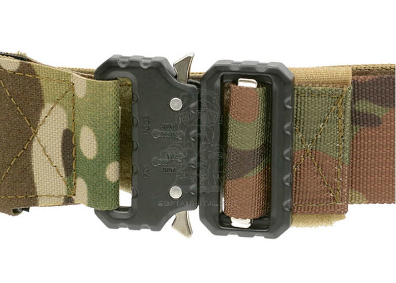 Tactical Belt Multicamo Laser Cut 1000D QD Buckle Size L Cintura Tattica Taglia L by 8Fields