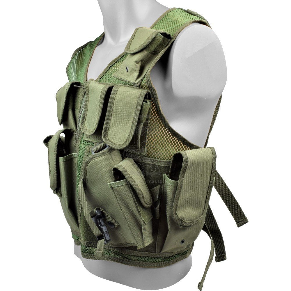 Tactical Vest BlackHawk Type OD Olive Drab Camo by Royal