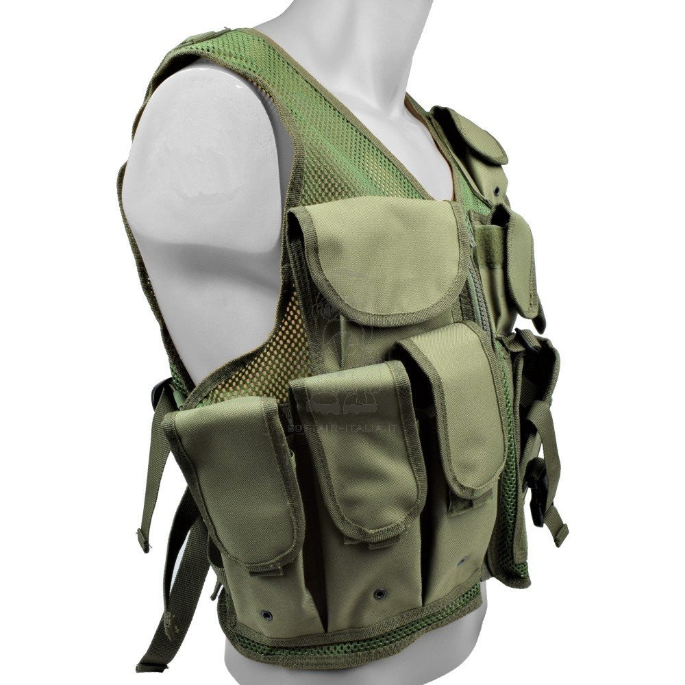 Tactical Vest BlackHawk Type OD Olive Drab Camo by Royal