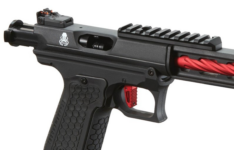 TandemKross CTHULHU Officially Licensed Dual Tone Red - Black GBB Airsoft Pistol by Action Army > Lancer Tactical