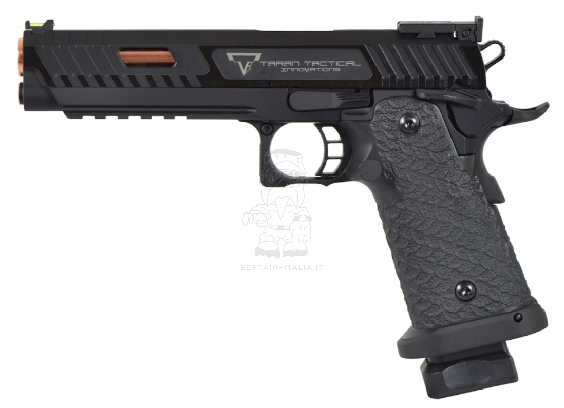 Taran Tactical Innovations™ EMG Licensed 2011 Combat Master Full Auto & Semi JW3 Hi-Capa GBB By EMG TTI Taran Tactical Innovations