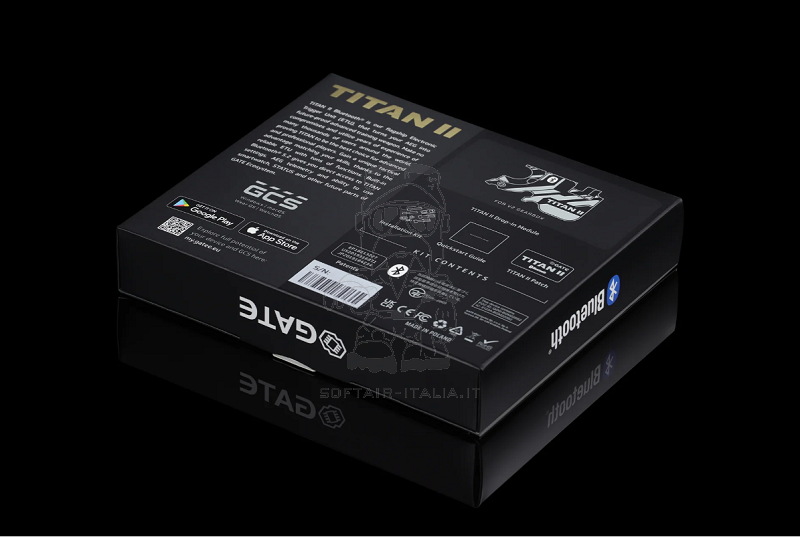 Gate Titan II V2 Bluetooth Modulo Expert con Cavetteria Posteriore by Gate