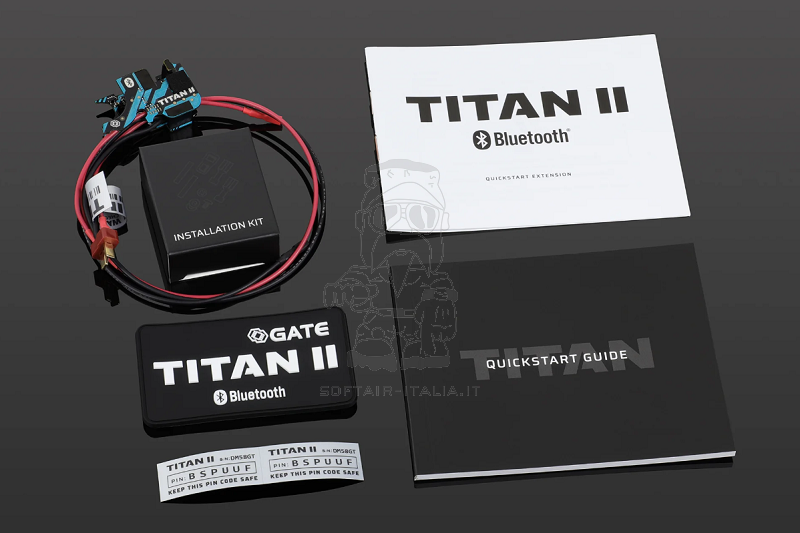 Gate Titan II V2 Bluetooth Modulo Expert con Cavetteria Posteriore by Gate