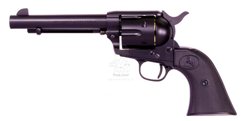 Tokyo Marui Peacemaker Type Artillery .45 SAA Single Action Army 5.5" New Spring Power by Tokyo Marui