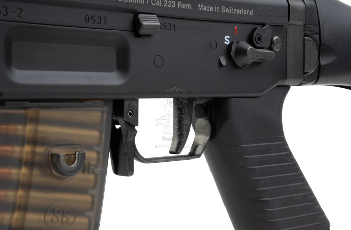 Tokyo Marui SIG SG 553 Plus+ FET System AEG w. Folding Stock by Tokyo Marui