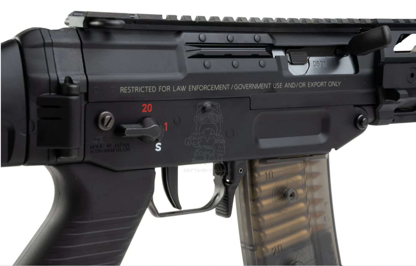 Tokyo Marui SIG SG 553 Plus+ FET System AEG w. Folding Stock by Tokyo Marui