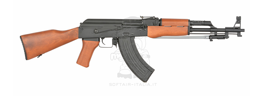 Type 56 AK Full Wood & Metal Dummy Baionet Assault Rifle by Double Bell